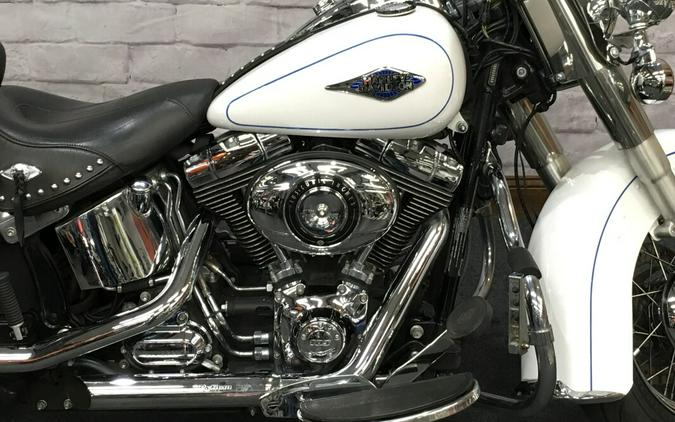 2013 Harley-Davidson Heritage Softail Classic White Hot Pearl FLSTC