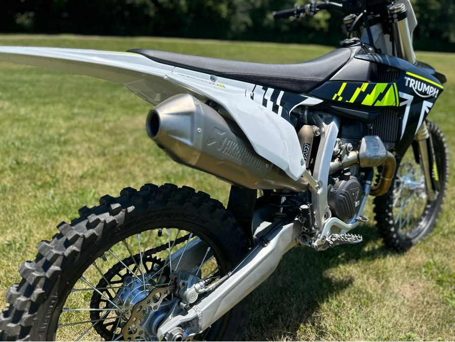 2024 Triumph TF 250-X w/ Akrapovic® & MX Tune App [Featured Build]