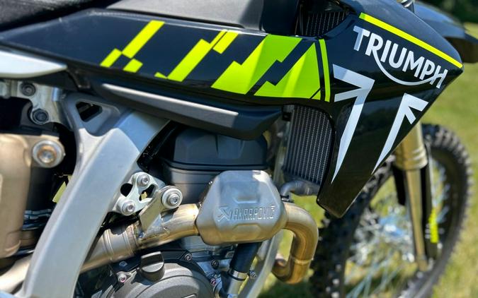 2024 Triumph TF 250-X w/ Akrapovic® & MX Tune App [Featured Build]