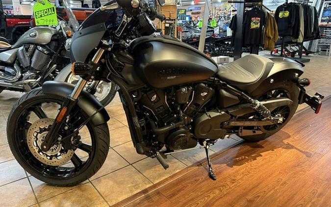2025 Indian Sport Scout Limited Black Smoke