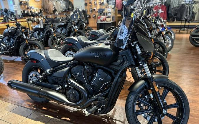 2025 Indian Sport Scout Limited Black Smoke
