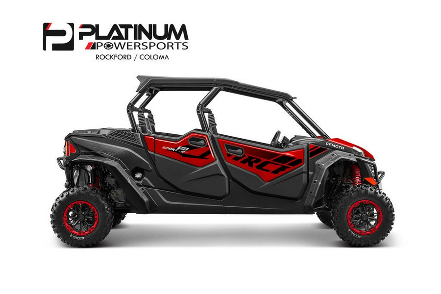 2026 CFMOTO ZFORCE 950 Sport 4 Magma Red