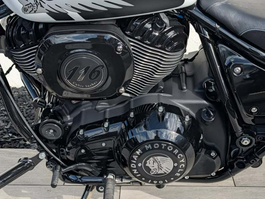 2024 Indian Sport Chief Ghost White Metallic Smoke