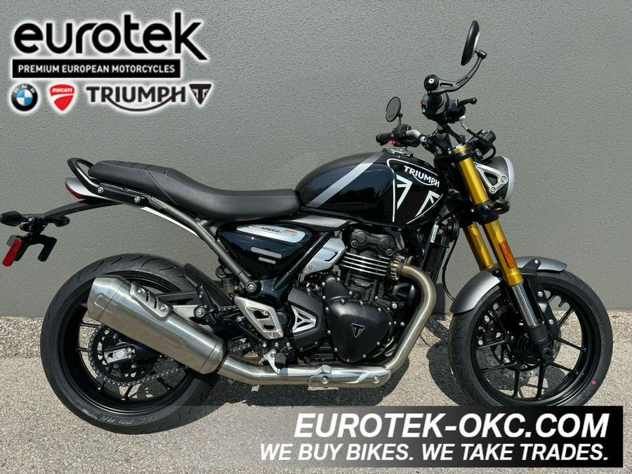 2024 Triumph Speed 400 Phantom Black / Storm Grey