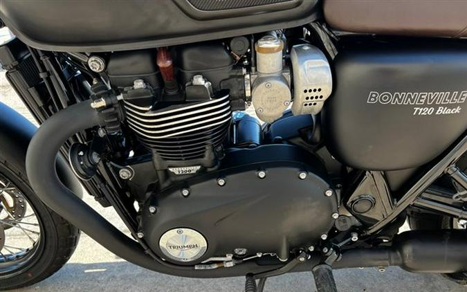 2020 Triumph Bonneville T120 Black