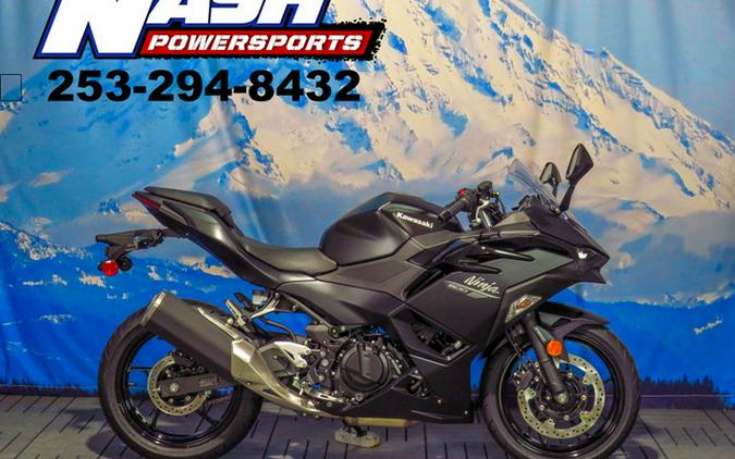 2026 Kawasaki Ninja 500 ABS Metallic Flat Spark Black