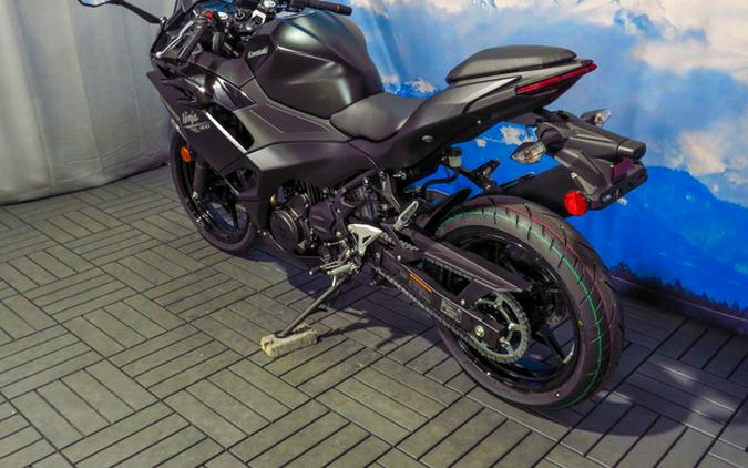 2026 Kawasaki Ninja 500 ABS Metallic Flat Spark Black