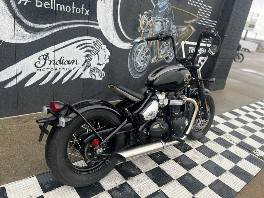 2025 Triumph Bonneville Bobber Icon Edition