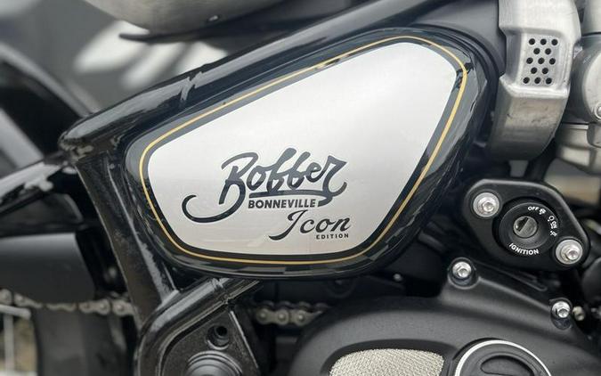 2025 Triumph Bonneville Bobber Icon Edition
