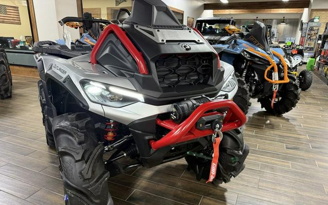 2025 Can-Am Outlander X mr 1000R Hyper Silver & Legion Red