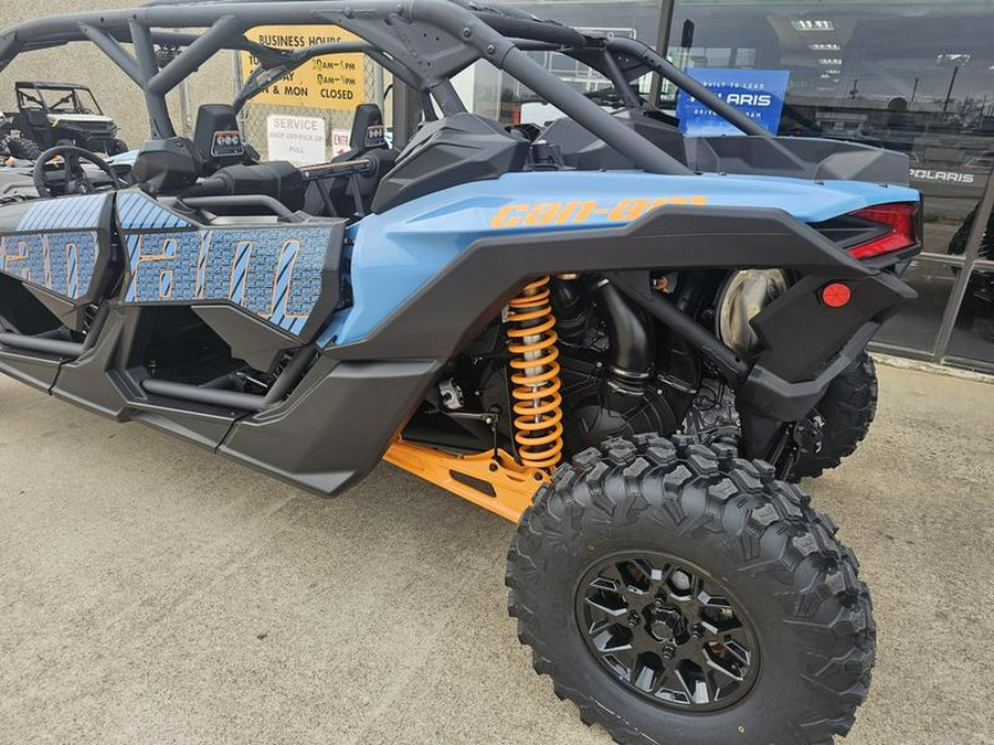 2026 Can-Am® Maverick X3 MAX DS Turbo RR Scandi Blue & Orange Crush