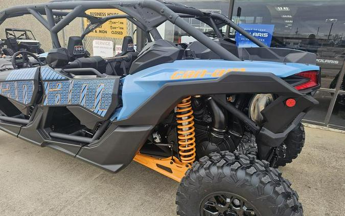 2026 Can-Am® Maverick X3 MAX DS Turbo RR Scandi Blue & Orange Crush