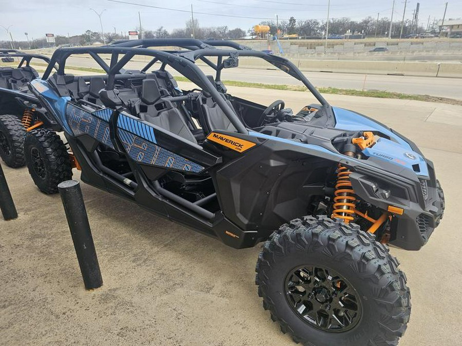 2026 Can-Am® Maverick X3 MAX DS Turbo RR Scandi Blue & Orange Crush