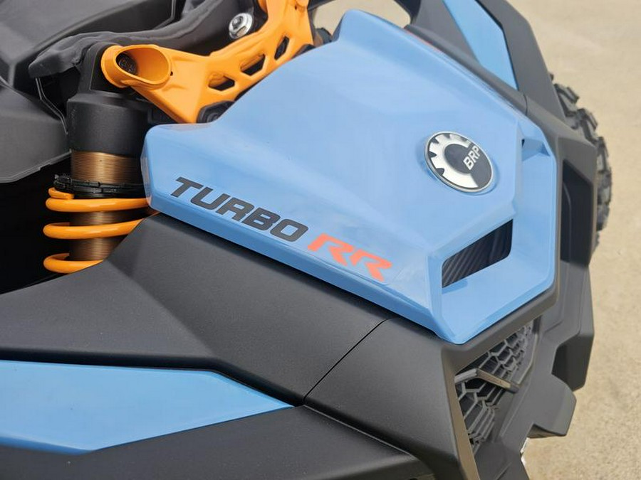 2026 Can-Am® Maverick X3 MAX DS Turbo RR Scandi Blue & Orange Crush