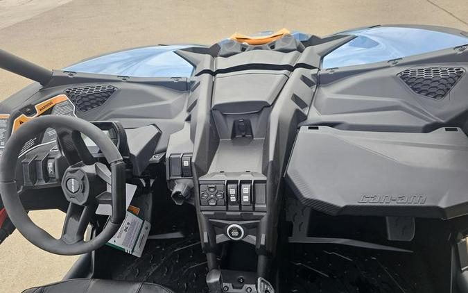 2026 Can-Am® Maverick X3 MAX DS Turbo RR Scandi Blue & Orange Crush