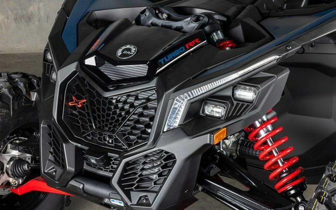 2026 Can-Am Maverick X3 X rs Turbo RR Dusty Navy_4.5 in