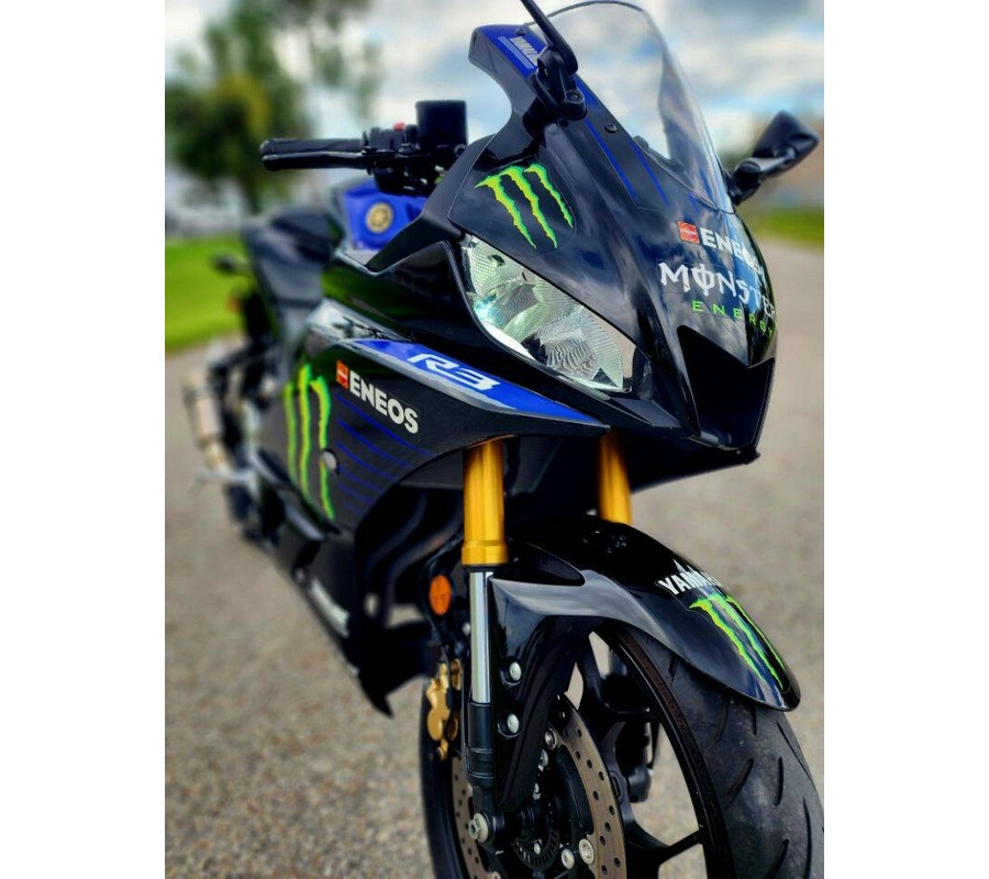 2021 Yamaha YZF-R3 Monster Energy MotoGp Edition