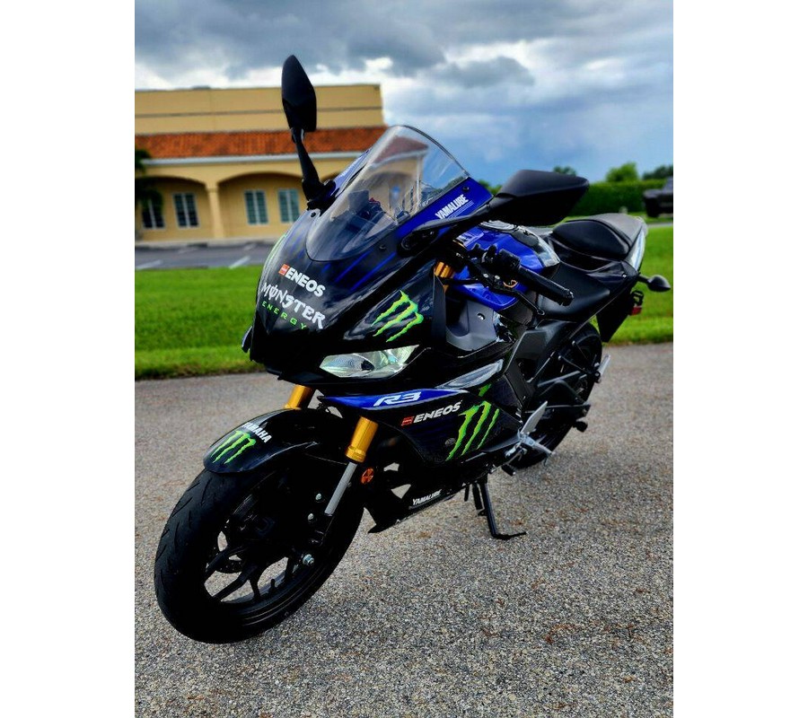 2021 Yamaha YZF-R3 Monster Energy MotoGp Edition