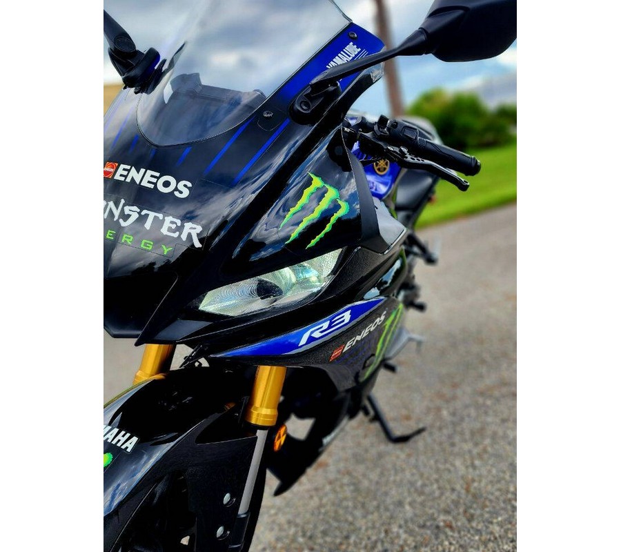 2021 Yamaha YZF-R3 Monster Energy MotoGp Edition