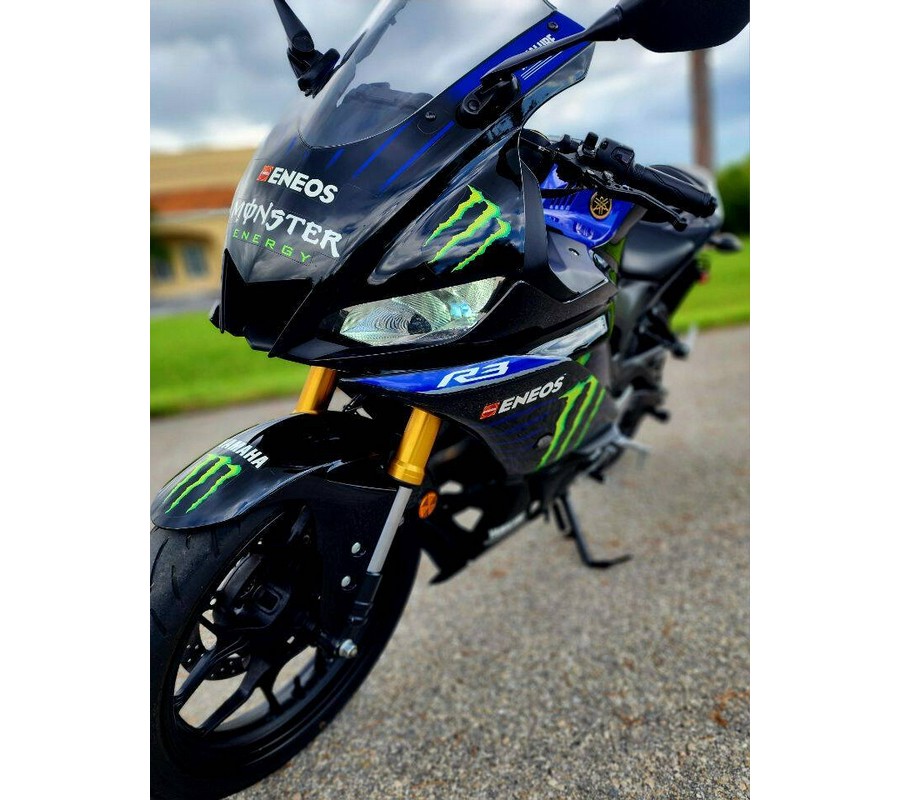 2021 Yamaha YZF-R3 Monster Energy MotoGp Edition