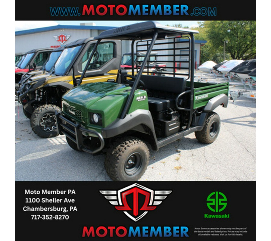 2025 Kawasaki Mule 4000