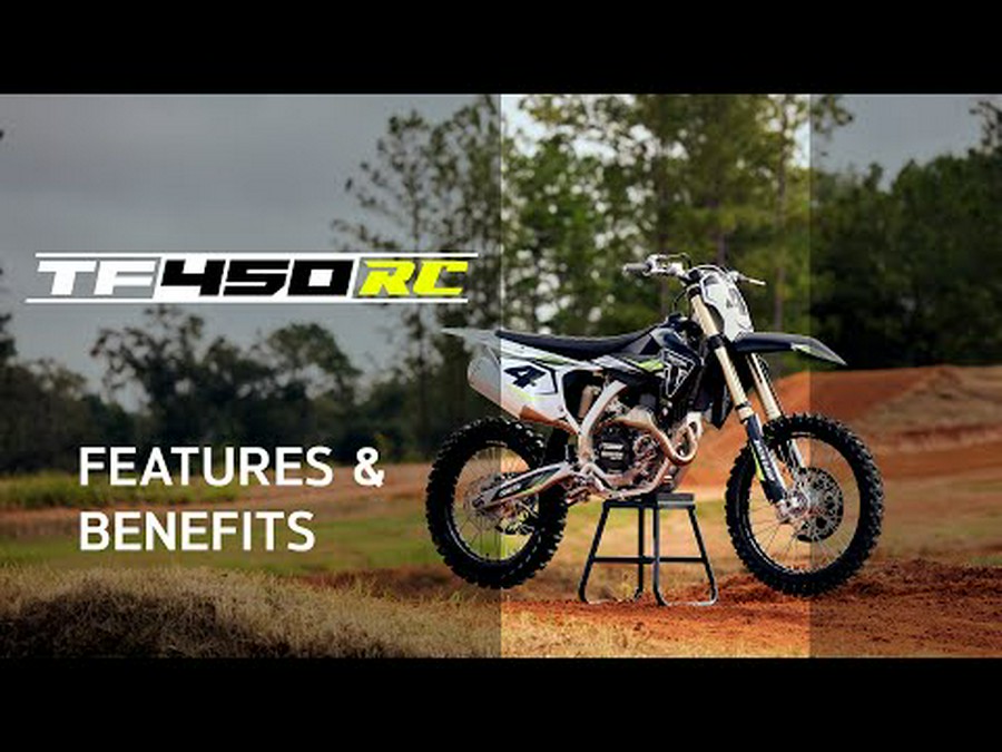 2025 Triumph TF 450-RC Edition