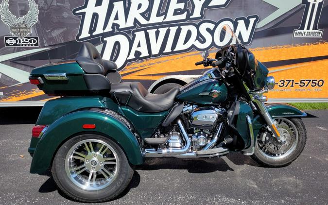 2024 Harley-Davidson Tri Glide Ultra Alpine Green / Vivid Black