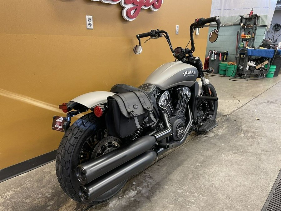 2022 Indian Motorcycle® Scout® Bobber ABS Silver Quartz Smoke