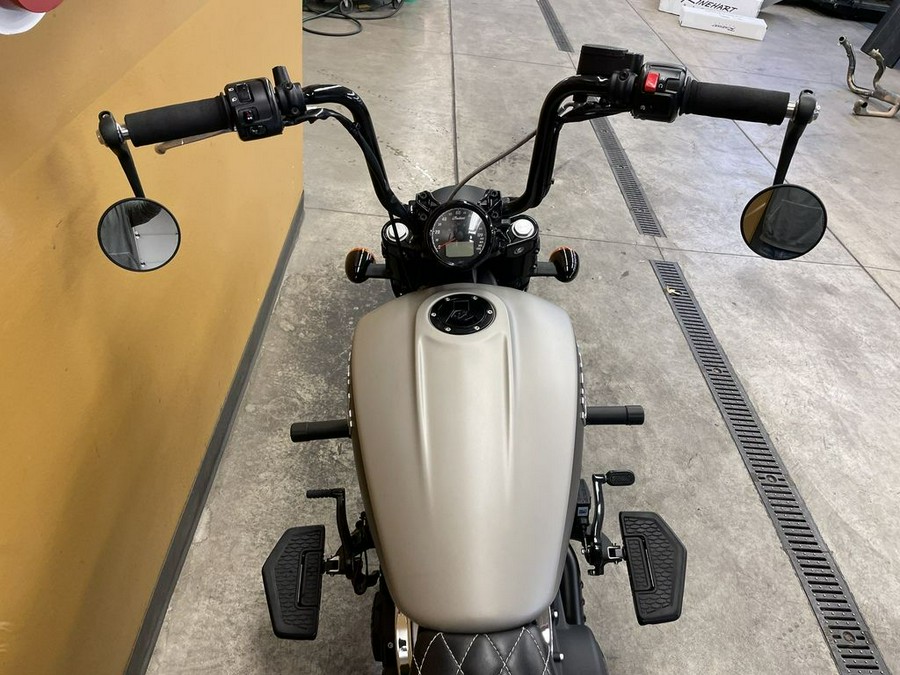 2022 Indian Motorcycle® Scout® Bobber ABS Silver Quartz Smoke