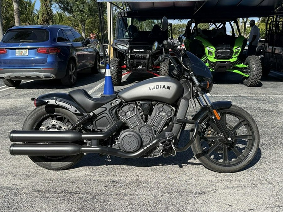 2023 Indian Scout Rogue Sixty ABS Titanium Smoke