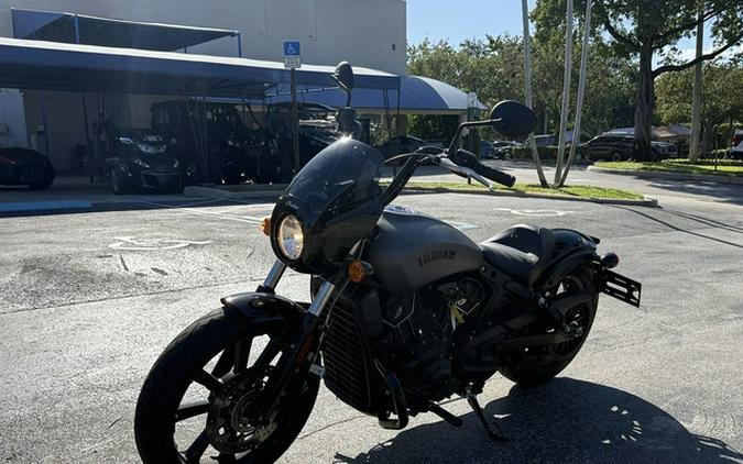 2023 Indian Scout Rogue Sixty ABS Titanium Smoke