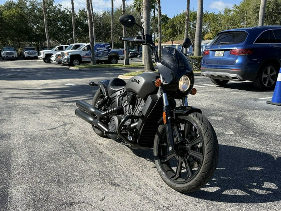 2023 Indian Scout Rogue Sixty ABS Titanium Smoke