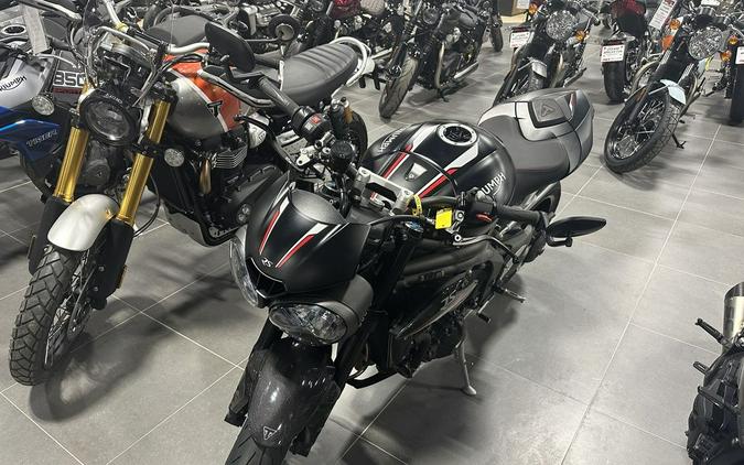 2019 Triumph Speed Triple RS Crystal White Metallic