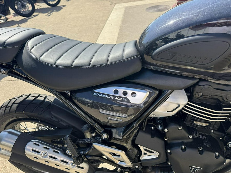 2026 Triumph Scrambler 400 XC Storm Grey