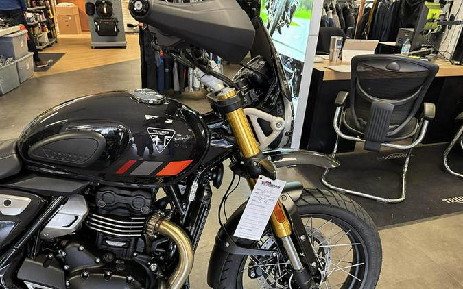 2026 Triumph Scrambler 400 XC Storm Grey