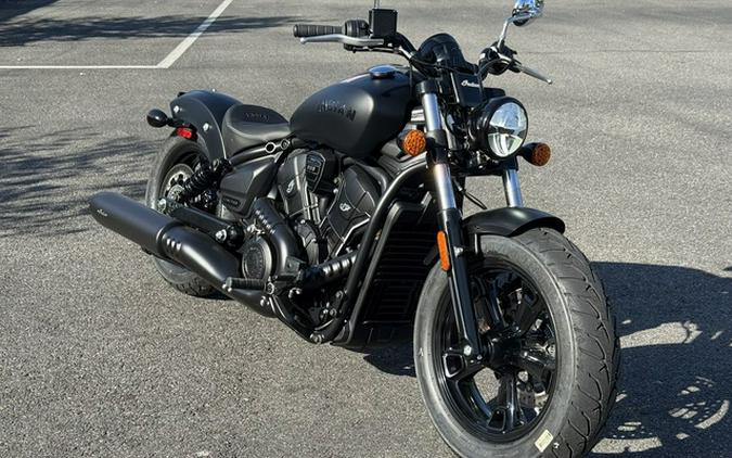 2025 Indian Scout Sixty Bobber Limited Black Smoke