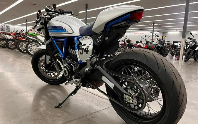 2020 Ducati Scrambler Cafe Racer Silver Ice Matte