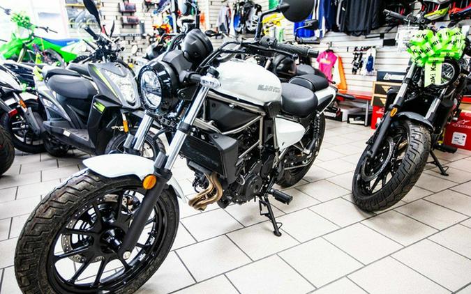 2024 Kawasaki Eliminator ABS Pearl Robotic White