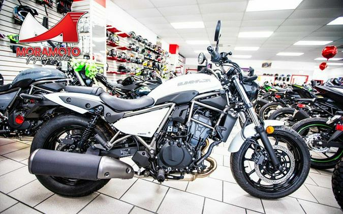 2024 Kawasaki Eliminator ABS Pearl Robotic White