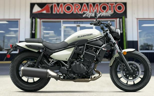 2024 Kawasaki Eliminator ABS Pearl Robotic White