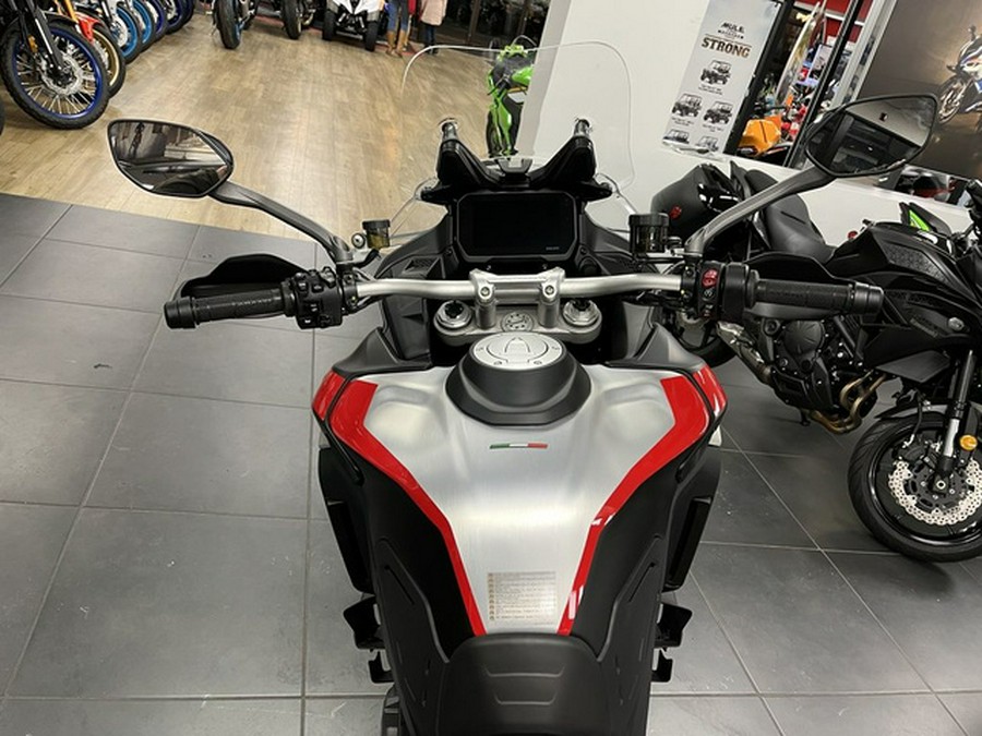 2025 Ducati Multistrada V4 Rally Brushed Aluminium & Matt Blac V4 Rally