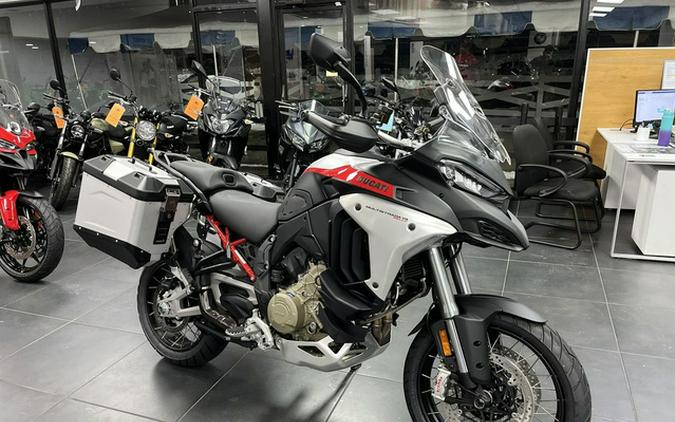 2025 Ducati Multistrada V4 Rally Brushed Aluminium & Matt Blac V4 Rally