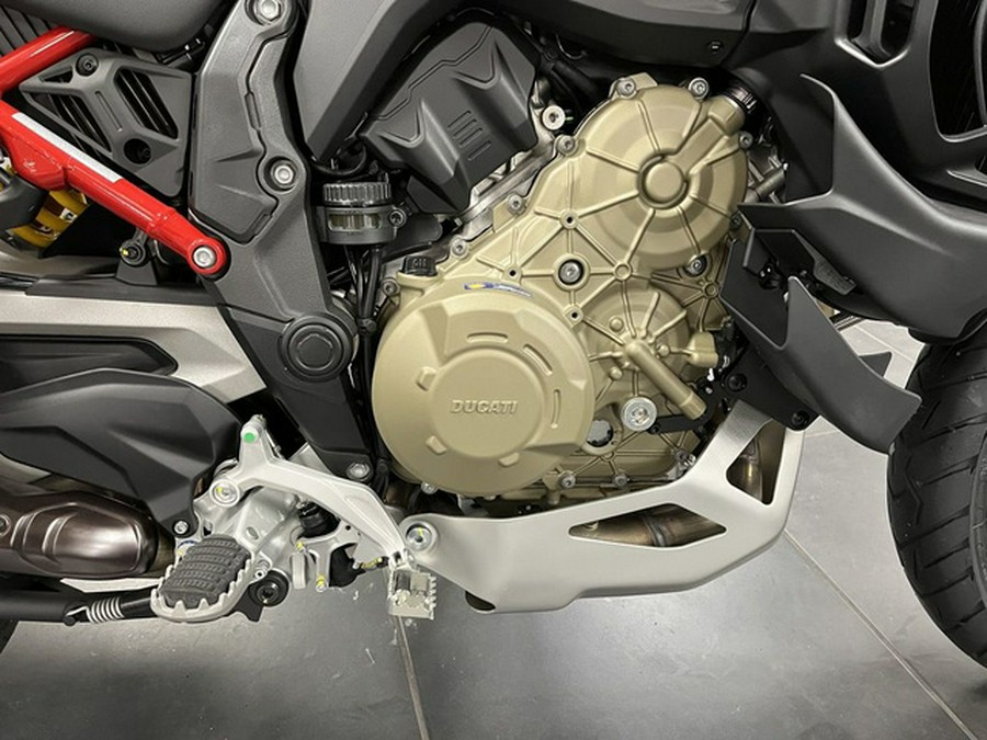 2025 Ducati Multistrada V4 Rally Brushed Aluminium & Matt Blac V4 Rally