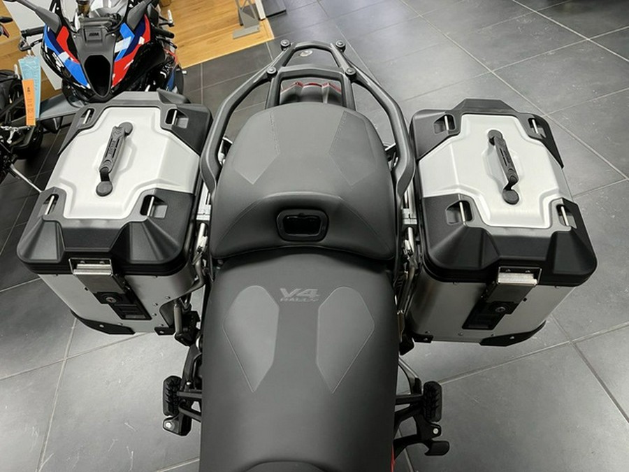 2025 Ducati Multistrada V4 Rally Brushed Aluminium & Matt Blac V4 Rally