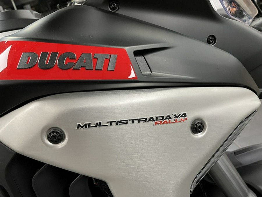 2025 Ducati Multistrada V4 Rally Brushed Aluminium & Matt Blac V4 Rally