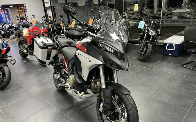 2025 Ducati Multistrada V4 Rally Brushed Aluminium & Matt Blac V4 Rally