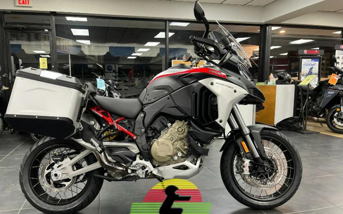 2025 Ducati Multistrada V4 Rally Brushed Aluminium & Matt Blac V4 Rally