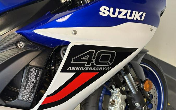 2026 Suzuki GSX-R 600Z 40th Anniversary Edition
