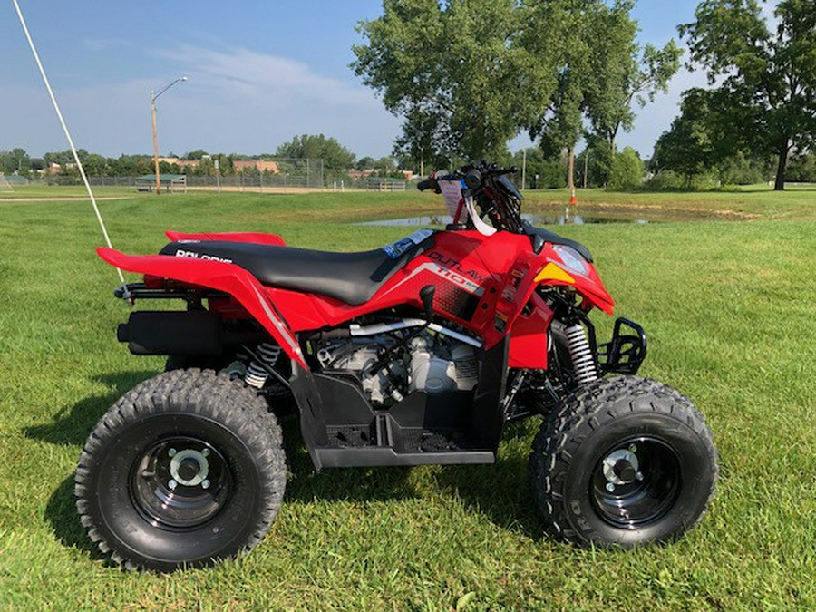 2026 Polaris Outlaw® 110 EFI Indy Red