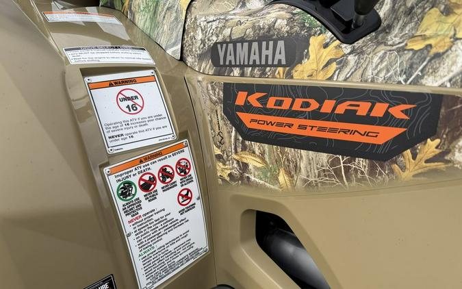 2026 Yamaha Kodiak 700 EPS Fall Beige w/ Realtree Edge